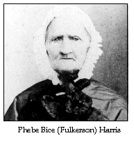 Phebe Bice Harris, photo from Bert Harris