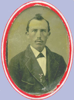 Copy of tintype which had belonged to Sarah P. Wakeland