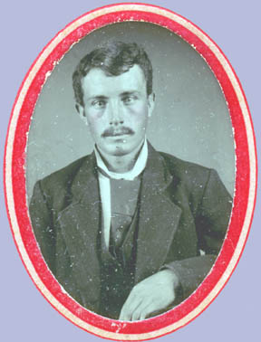 Copy from tintype which had belonged to Sarah P. Wakeland